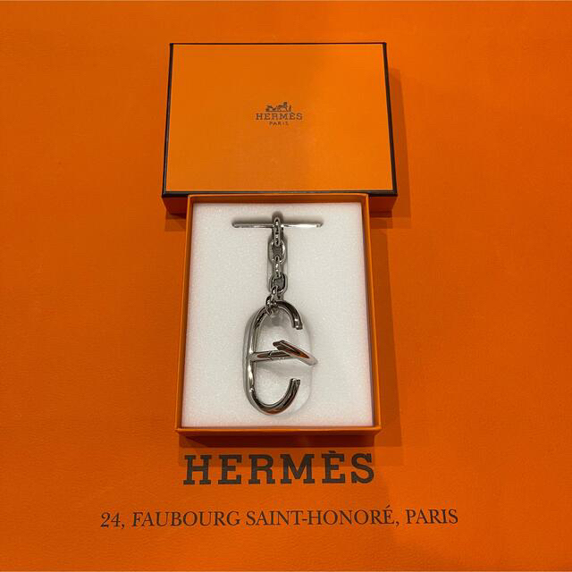Hermes - 新品 レア HERMES エルメス シェーヌダンクル キーホルダー