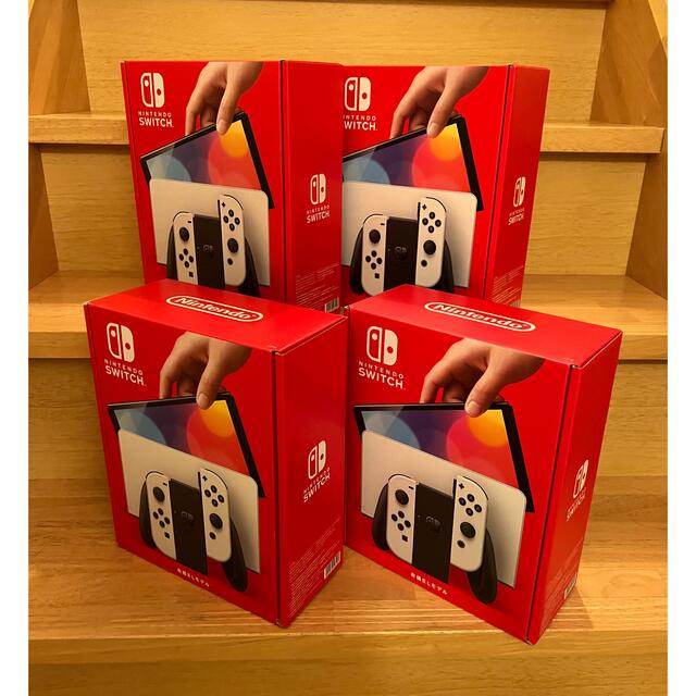 【新品】ニンテンドースイッチ　Switch本体　有機EL 4台セットエンタメ/ホビー