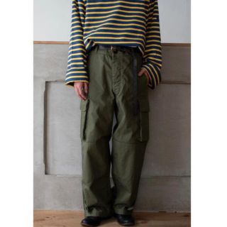 コモリ(COMOLI)のOUTIL ウティ M47 pantalon blesle 11 カーキ(ワークパンツ/カーゴパンツ)