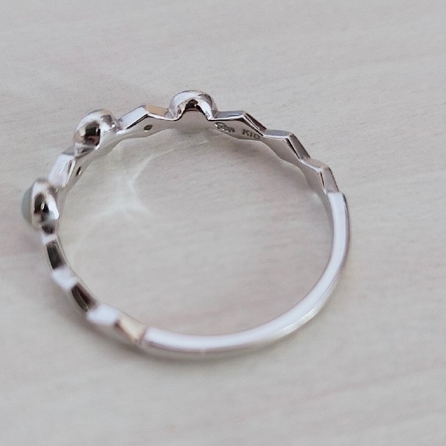 ドのみのお STAR JEWELRY - STAR JEWELRY K10WG オパール×ダイヤ