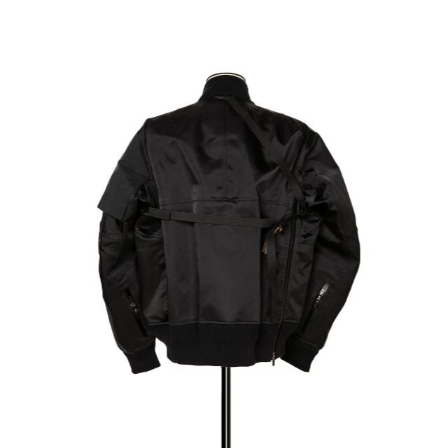 sacai - サイズ 2 ACRONYM x SACAI MA-1 黒の通販 by 値下げ不可 sacai - サイズ 2 ACRONYM x SACAI MA-1 黒の通販 by 値下げ不可