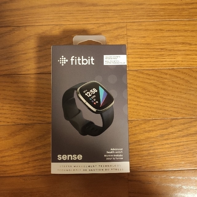 【新品未開封】fitbit sense カーボングラファイト