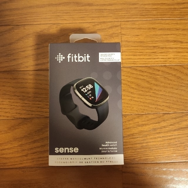 新品未開封】fitbit sense カーボングラファイト-