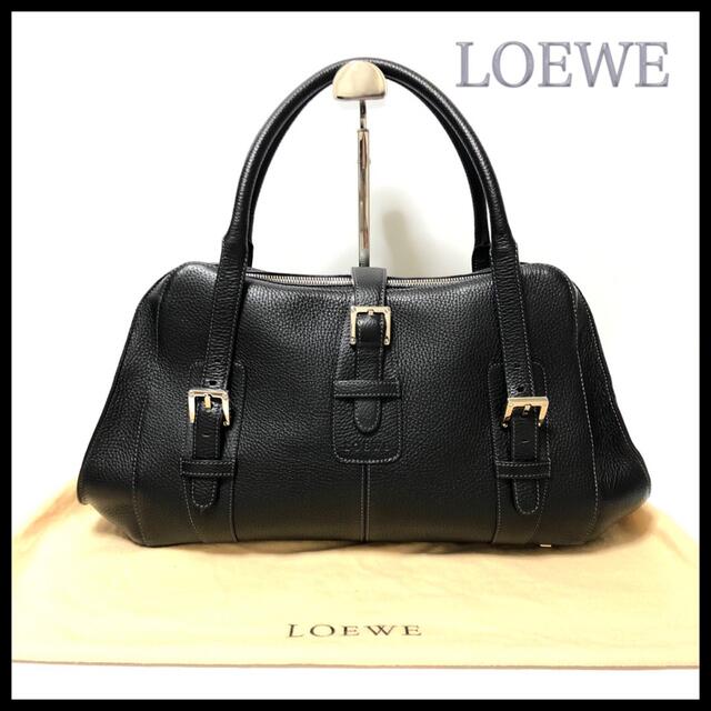 美品】LOEWE ロエベレザーボストンバッグ トートバッグ