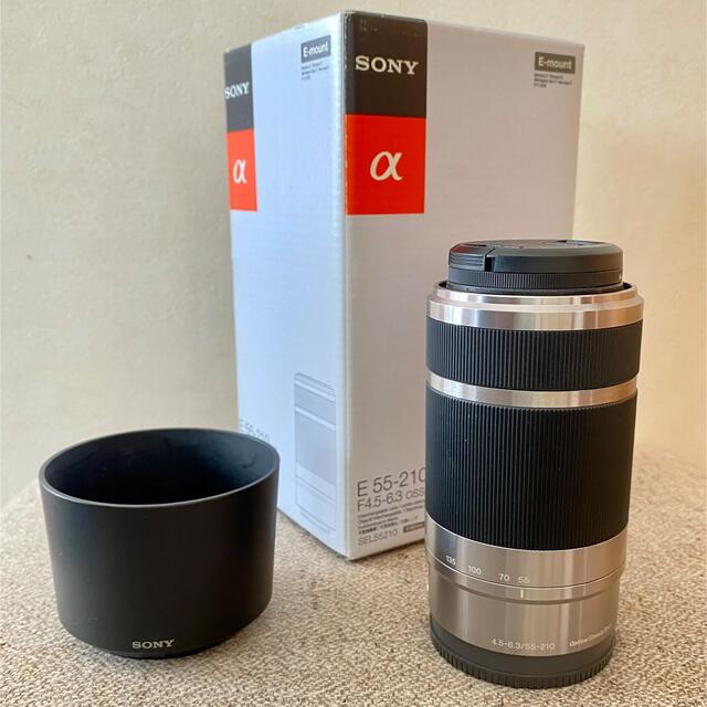 SONY E 55-210mm ソニー　ミラーレス　望遠レンズ SEL55210