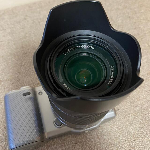 SONY ミラーレス一眼一眼 ダブルレンズキット NEX-5ND(シルバー) SONY ミラーレス一眼一眼 ダブルレンズキット NEX-5ND(シルバー)