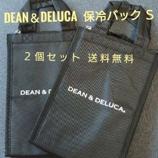 ディーンアンドデルーカ(DEAN & DELUCA)の新品２個セット◆公式 DEAN & DELUCA クーラーバッグ ブラックS(エコバッグ)