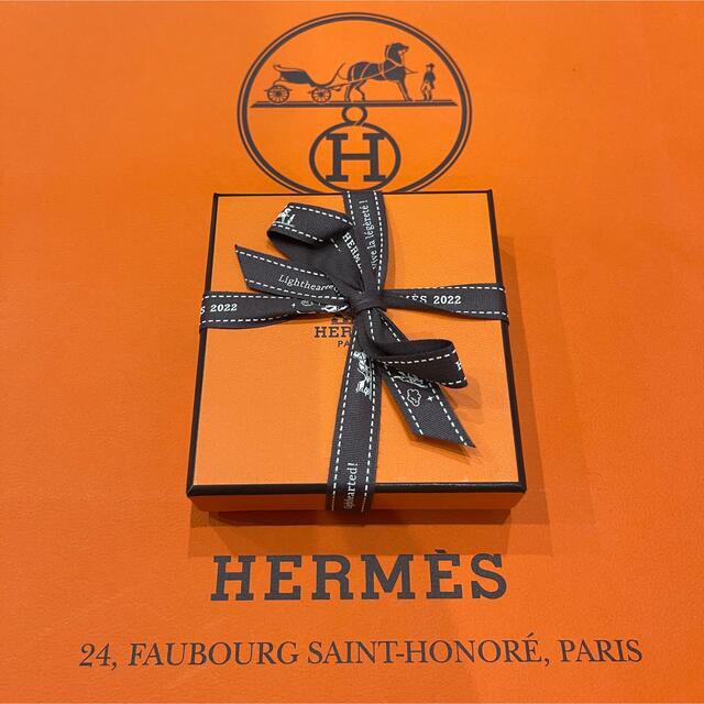 レア HERMES エルメス DELTA キーホルダー カラビナ キーリング付