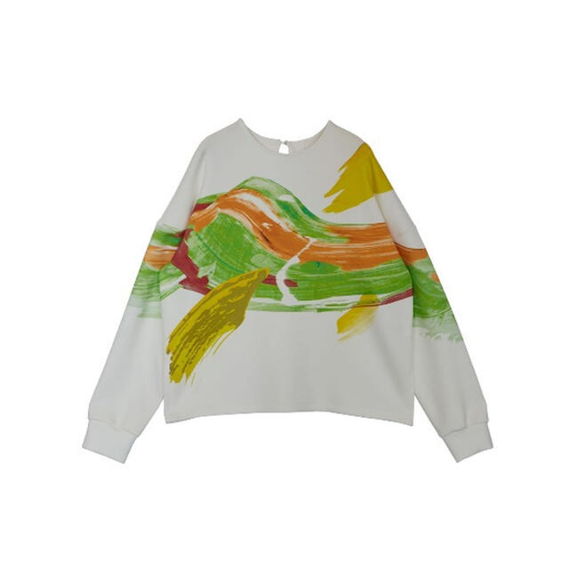 Ameri VINTAGE HAILEY WAVE ART SWEAT ヘイリー