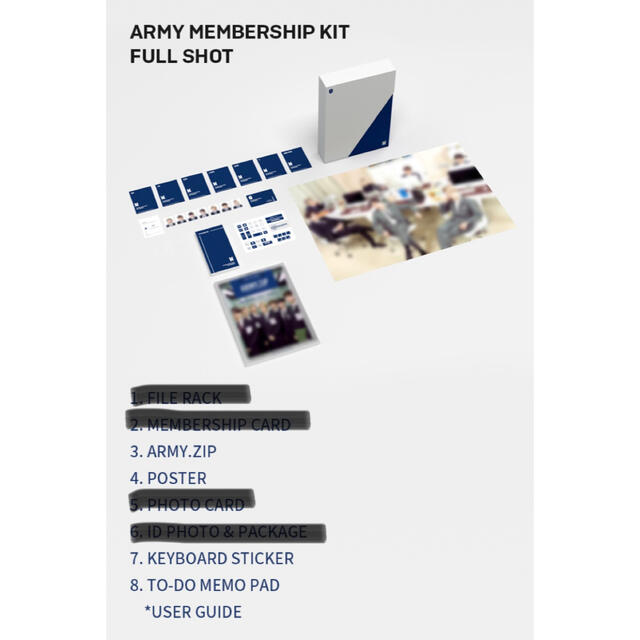 ARMY MEMBERSHIP KIT ARMY ZIP