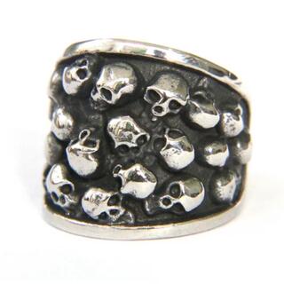 ヴィンテージ多数スカルメンズ指輪レトロ西洋髑髏メンズリング ヨーロッパ男性指輪(リング(指輪))