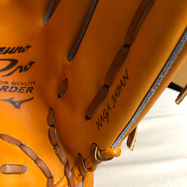 MIZUNO(ミズノ)のミズノプロ　硬式内野手用グローブ　店舗別注 スポーツ/アウトドアの野球(グローブ)の商品写真