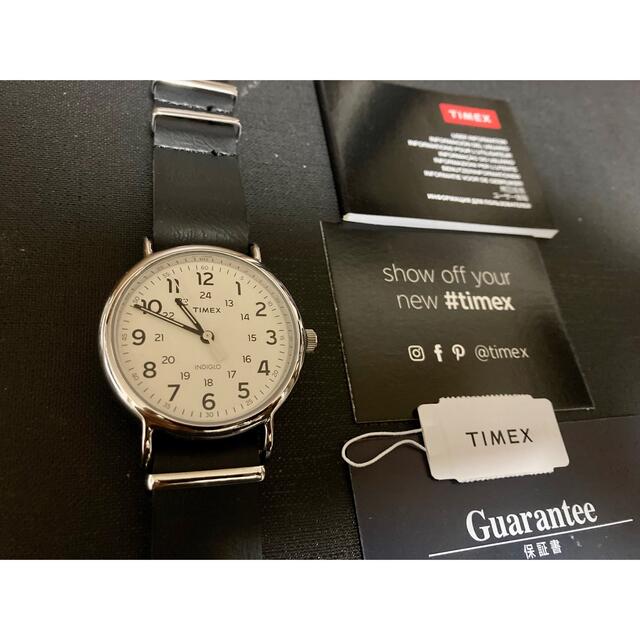 TIMEX(タイメックス)のショウ様タイメックス　革ベルト　T495NT メンズの時計(腕時計(アナログ))の商品写真