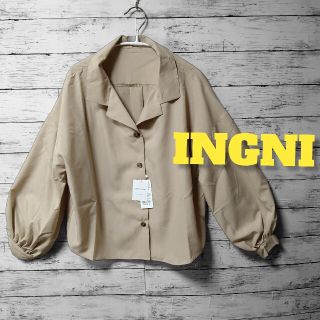 イング(INGNI)の【タグ付き新品未使用】INGNI ブラウス(シャツ/ブラウス(長袖/七分))