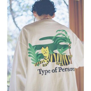 フリークスストア(FREAK'S STORE)の完売品 TYPE OF PERSON 別注 アマゾントラ ロングスリーブ T(Tシャツ/カットソー(半袖/袖なし))