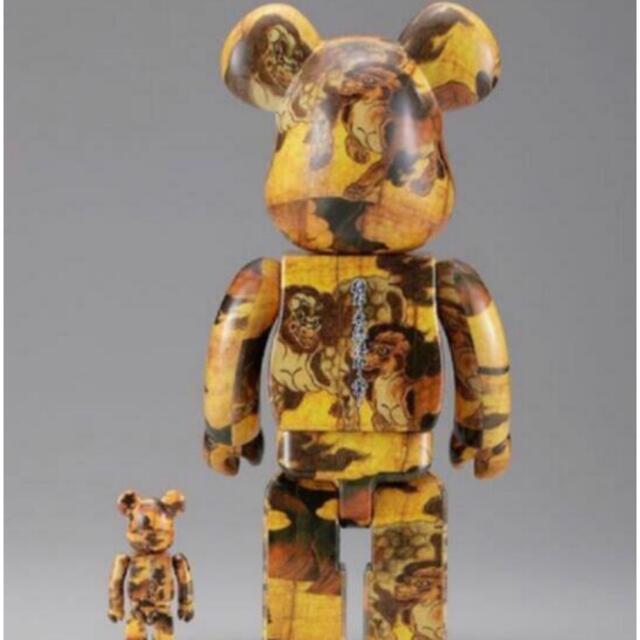 BE@RBRICK 狩野永徳「唐獅子図屏風」100% & 400%エンタメ/ホビー