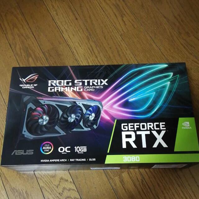 ASUS ROG STRIX GeForce RTX3080PCパーツ