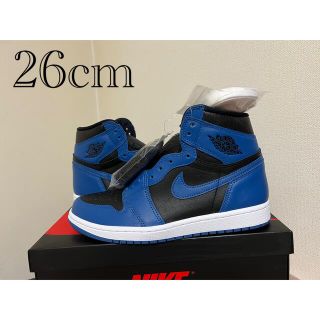 ナイキ(NIKE)のナイキ　エアジョーダン1 OG ダークマリーナブルー(スニーカー)