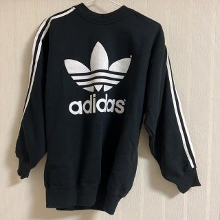 アディダス(adidas)の【レア】adidas オリジナルスアディダス スウェット トレーナー 黒(スウェット)