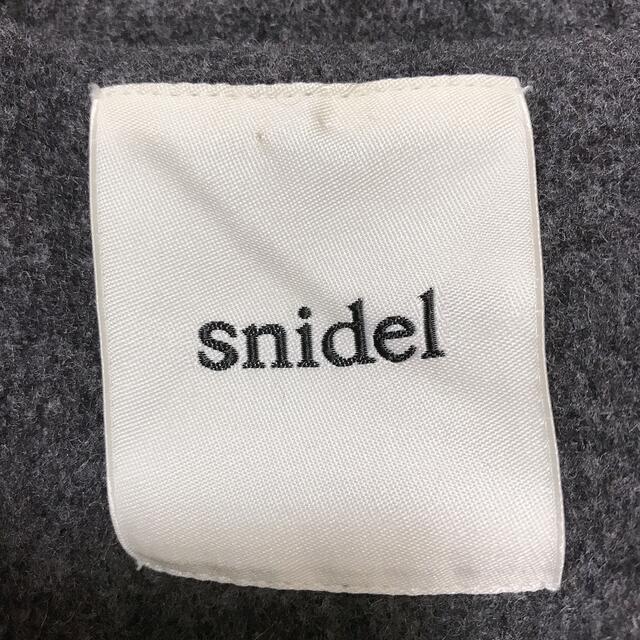 snidel スナイデル フード付きショート丈ダッフルコート