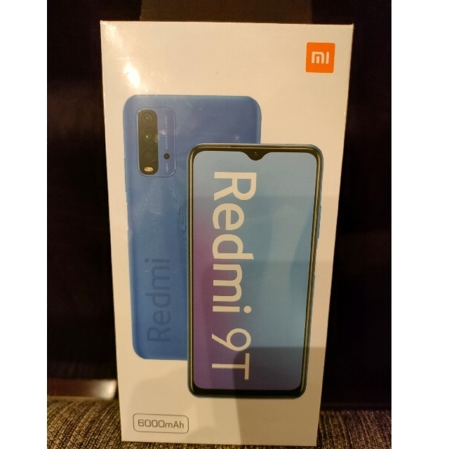 ANDROID(アンドロイド)の【新品未使用】Xiaomi Redmi 9T 64GB カーボングレー スマホ/家電/カメラのスマートフォン/携帯電話(スマートフォン本体)の商品写真