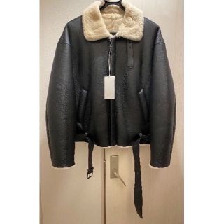 YOKE 21aw 新作ムートンボンバー 3 Bomber Jacket