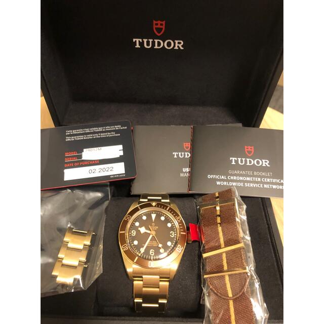 新品未使用購入月NO2チューダー TUDOR   ブラックベイ58 ブロンズ 79012M