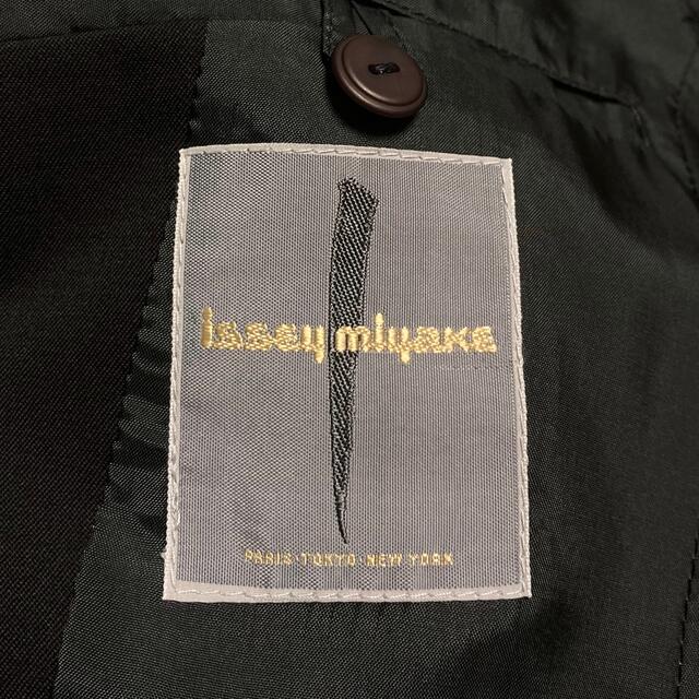 ISSEY MIYAKE(イッセイミヤケ)の【美品 80S 筆タグ】ISSEY MIYAKE 和装/着物衿 羽織ジャケット メンズのジャケット/アウター(テーラードジャケット)の商品写真