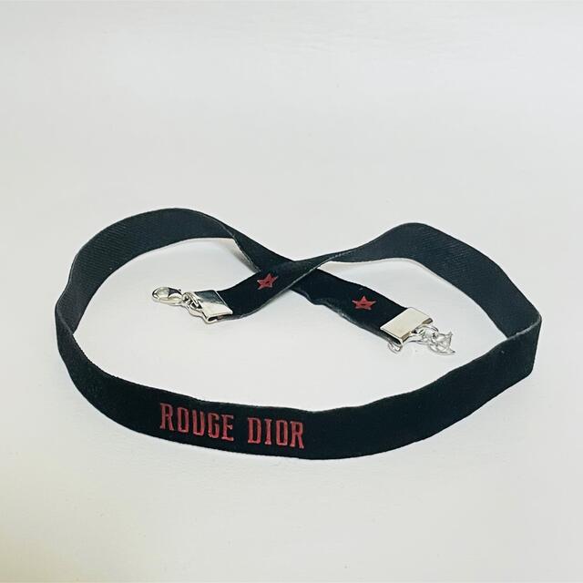 Dior(ディオール)の未使用 ディオール チョーカー ブレスレット ROUGE DIOR 星 レッド赤 レディースのアクセサリー(ブレスレット/バングル)の商品写真