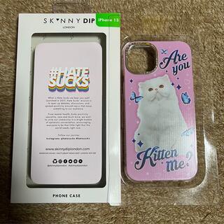 スキニーディップ(SKINNYDIP)のSKINNY DIP×Are You Kitten Me(iPhone13対応)(iPhoneケース)