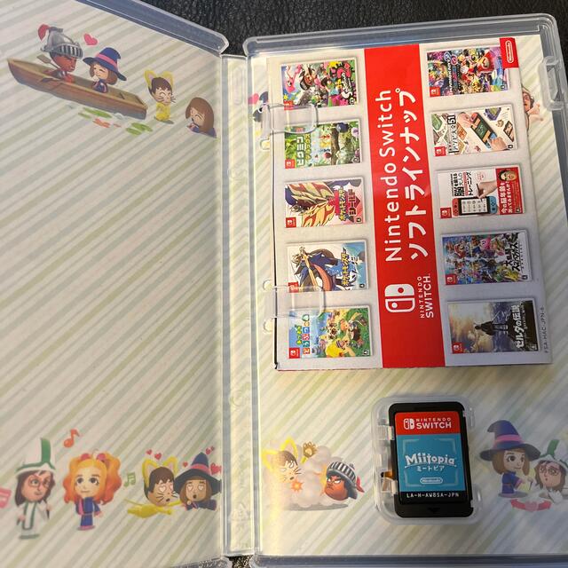 Nintendo Switch(ニンテンドースイッチ)のMiitopia Switch ミートピア エンタメ/ホビーのゲームソフト/ゲーム機本体(家庭用ゲームソフト)の商品写真