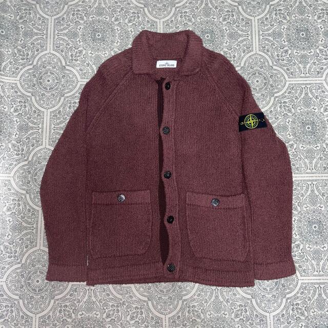 STONE ISLAND - STONE ISLAND ストーンアイランド ニット カーディガンの通販 by セット割り！｜ストーンアイランド