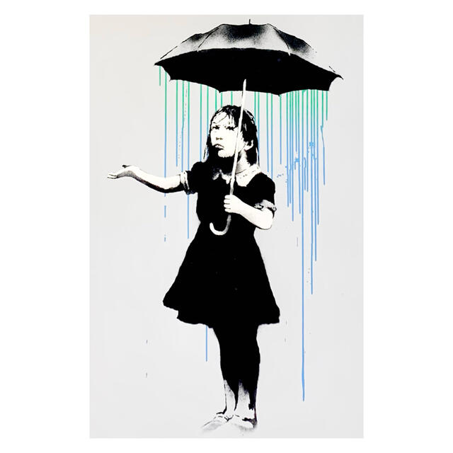 BanksyA4アートポスター
