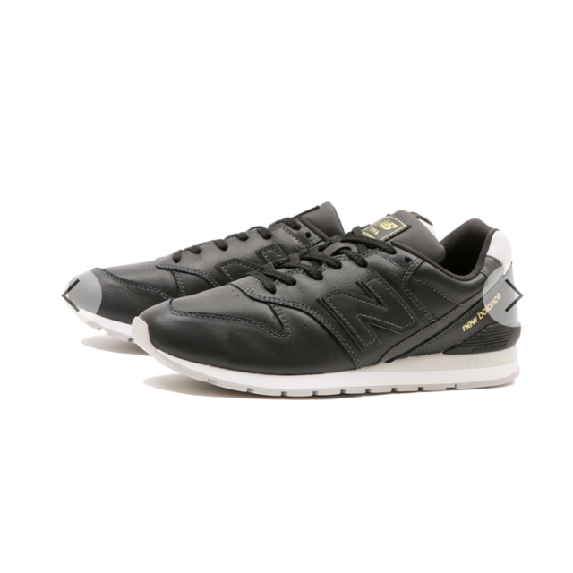 New Balance CM996LTB 天然皮革 スニーカー 22.5㎝ 黒靴/シューズ