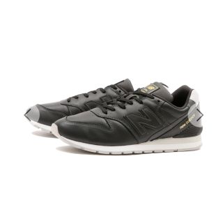 ニューバランス(New Balance)のNew Balance CM996LTB 天然皮革 スニーカー 22.5㎝　黒(スニーカー)