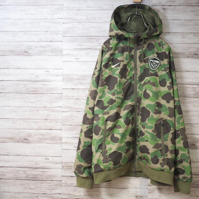 名作 FCRB NIKE CAMO JACKET