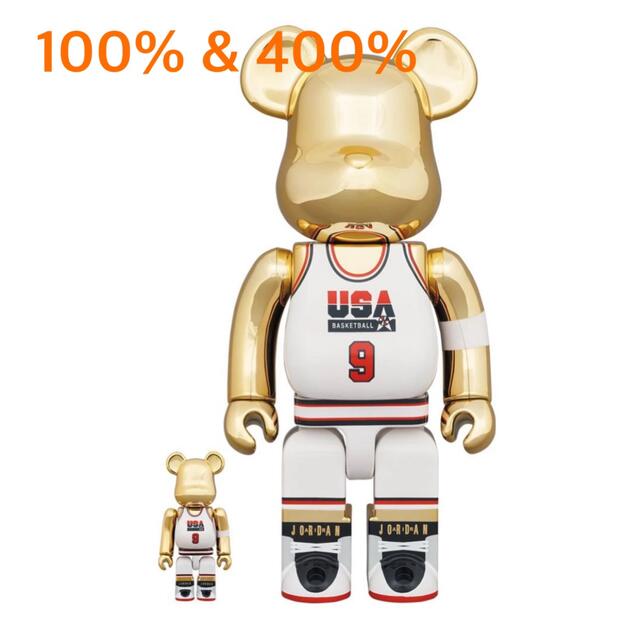 bebrickBE@RBRICK Michael Jordan USA 100％ & 400％