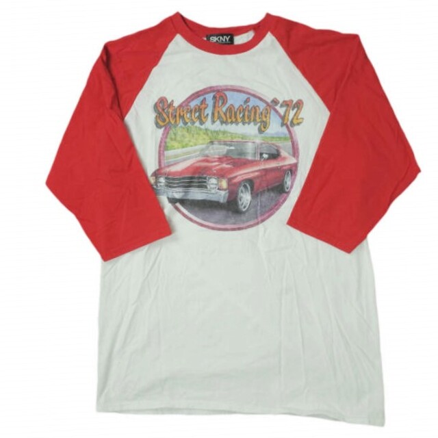 VAPORIZE(ヴェイパライズ)のVAPORIZE x SKNY 21AW Raglan T-shirt Ｔシャツ メンズのトップス(Tシャツ/カットソー(七分/長袖))の商品写真