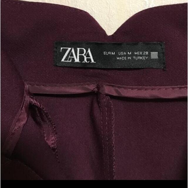 ZARA(ザラ)のZARA ハイウエストパンツ レディースのパンツ(クロップドパンツ)の商品写真
