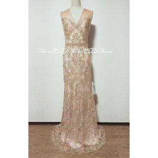 タダシショウジ(TADASHI SHOJI)の新品♡TADASHI SHOJI タダシショージ 美刺繍レースロングドレス(ロングワンピース/マキシワンピース)