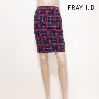 フレイアイディー(FRAY I.D)のFRAY I.D ペンシル スカート＊リリーブラウン アナイ JUSGLITTY(ひざ丈スカート)