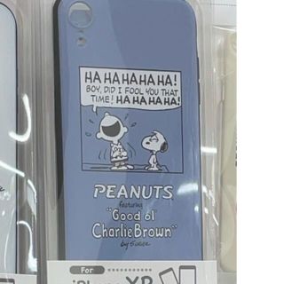 スヌーピー(SNOOPY)のスヌーピーiPhoneXRケース✩新品未使用(iPhoneケース)