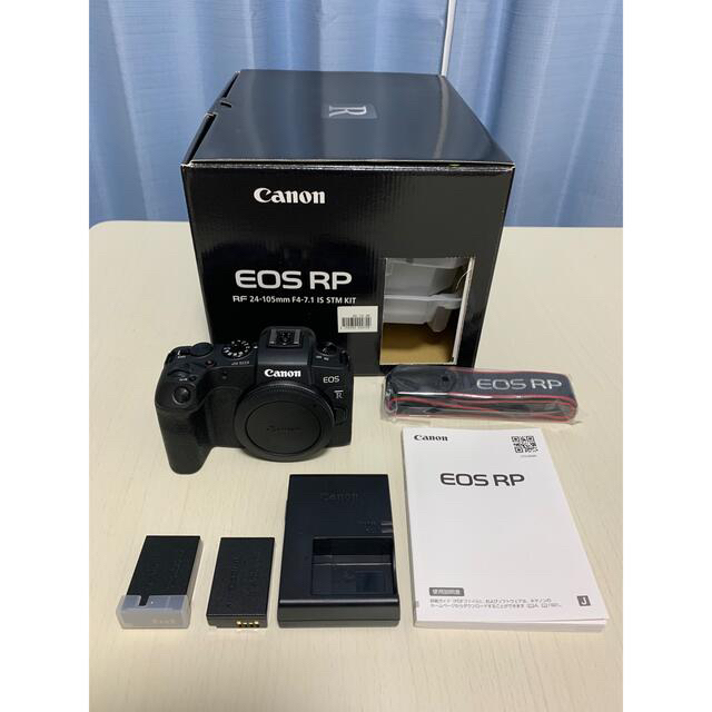 今年も話題の Canon - 【ひなさま】eos rp【予備純正バッテリー付き