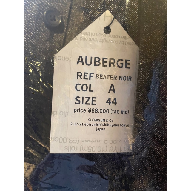 【新品未使用】AUBERGE BEATER NOIR メンズのジャケット/アウター(その他)の商品写真