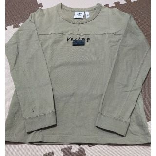 アディダス(adidas)の☆ATS-854 アディダス 長袖カットソー カーキ サイズ XS(Tシャツ(長袖/七分))