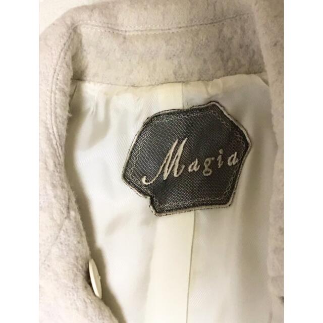 Magia マージア　ウールジャケット　M レディースのジャケット/アウター(テーラードジャケット)の商品写真