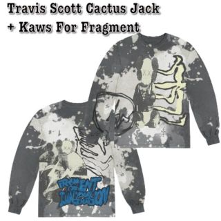 フラグメント(FRAGMENT)のtravis scott × kaws × fragment トリプルコラボ(Tシャツ/カットソー(七分/長袖))