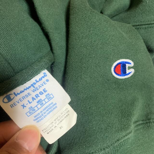 Champion(チャンピオン)のChampion REVERSE WEAVE パーカ US企画 青単タグ メンズのトップス(パーカー)の商品写真