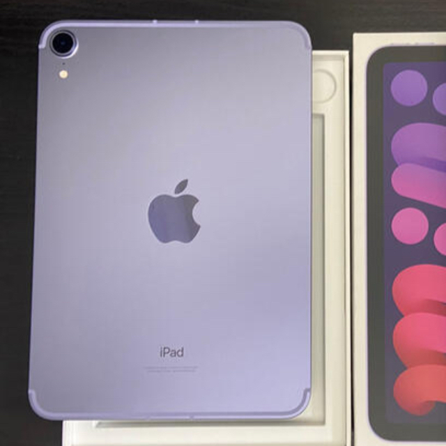 Apple - 【値下げ済】iPad mini6 cellular セルラー 64GB パープルの通販 by ラクマ太郎's  shop｜アップルならラクマ