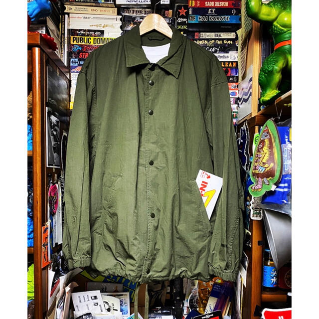 ついに再入荷！ BROCHURE AAT COACH JACKET M オリーブ | tn.buffalo